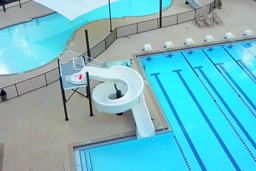 Fiberglass Water Slide Model 1948