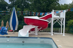 Fiberglass Water Slide Model 1948