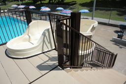 Fiberglass Water Slide Model 1948