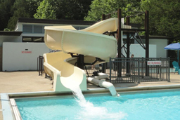 Fiberglass Water Slide Model 1948