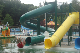 Triple Flume Water Slide Model 9120