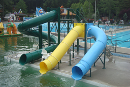 Triple Flume Water Slide Model 9120