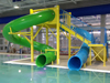 Double Polyethylene Flume Water Slide Model 9412