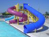 Triple Polyethylene Flume Water Slide Model 9431