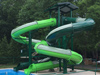 Double Fiberglass Flume Water Slide Model 1649-32