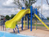 Fiberglass Drop Slide Water Slide Model 1801