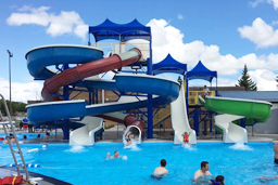 Fiberglass Water Slide Model 1873 Fiberglass Water Slide Model 1873