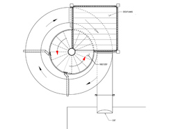 Polyethylene Flume Water Slide Model 1655 plan view Water Slide Model 1655