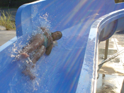 Combination Flume Water Slide Model 1868