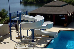 Fiberglass Water Slide Model 1820