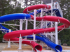 Double Flume Water Slide Model 1641