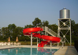 Fiberglass Water Slide Model 1818