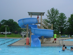 Fiberglass Water Slide Model 1822