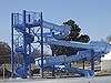 Fiberglass Flume Water Slide Model 1845