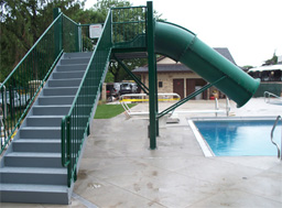 Closed Flume Fiberglass Water Slide Model 5020