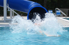 Polyethylene Flume Water Slide Model 1615 Polyethylene Flume Water Slide Model 1615