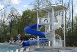 Polyethylene Flume Water Slide Model 1616 Polyethylene Flume Water Slide Model 1616