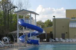 Polyethylene Flume Water Slide Model 1616 Polyethylene Flume Water Slide Model 1616