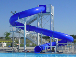 Polyethylene Flume Water Slide Model 1617 Polyethylene Flume Water Slide Model 1617