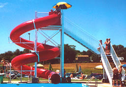 Polyethylene Flume Water Slide Model 1631