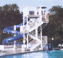 Polyethylene Flume Water Slide Model 1634