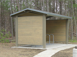 Sentinel Mountain Bike Rack Shelter Model 98-117