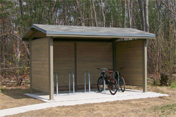 Sentinel Mountain Bike Rack Shelter Model 98-117