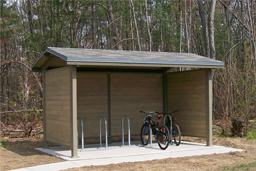 Sentinel Mountain Bike Rack Shelter Model 98-117