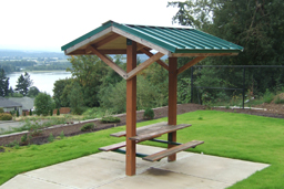 Sentinel Mountain Table Shelter Model 98-75 Sentinel Mountain Table Shelter Model 98-75