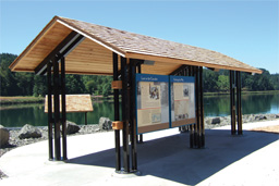 Sentinel Mountain Kiosk Shelters