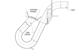 Stainless Steel Dry Slide Model SS-A1001 plan view