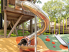 Stainless Steel Slide with Clear Top Model SS-A1036
