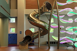Stainless Steel Spiral Slide Model SS-A1040