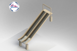 Stainless Steel Embankment Slide Model SS-EMS0804-DTBM