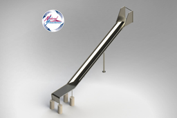 Stainless Steel Playground Slide Model SS-P1010 - bury mount