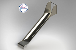 Stainless Steel Playground Slide Model SS-P106 - surface mount
