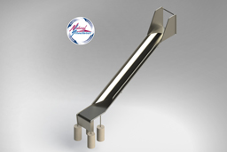 Stainless Steel Playground Slide Model SS-P107 - bury mount