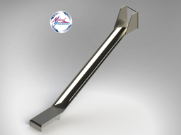 Stainless Steel Playground Slide Model SS-P109 - surface mount