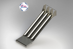 Triple Stainless Steel Playground Slide Model SS-P309 - surface mount